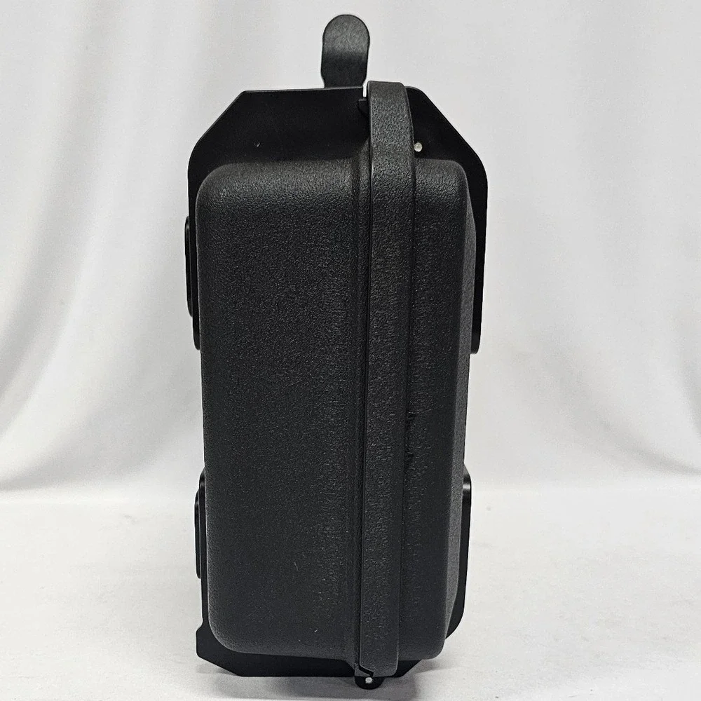 VEVOR Hard Shell Protective Case with Foam Black Rugged Equipment Carry Box